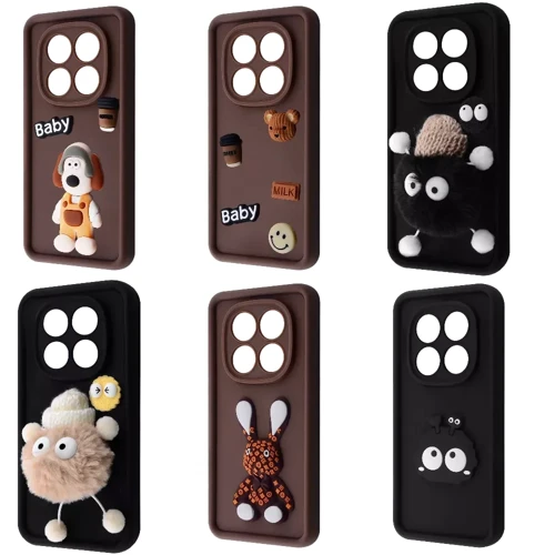 Чехол для телефонов Mobile Case Pretty Things Black/Eyes for Xiaomi Redmi Note 14 Pro 5G / Poco X7: Тип накладка на заднюю часть