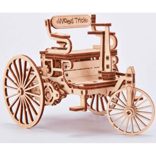 Механический 3D-пазл Wood Trick Первый автомобиль