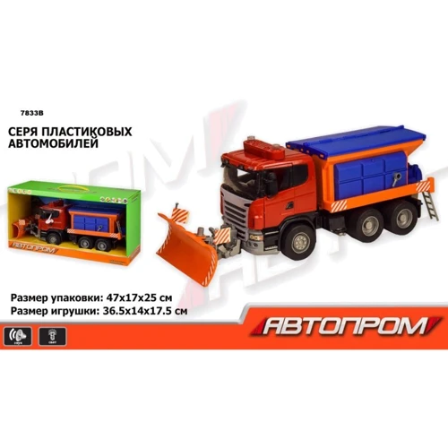 Машинка инерционная 7833B АВТОПРОМ, 1:12: Производитель АВТОПРОМ