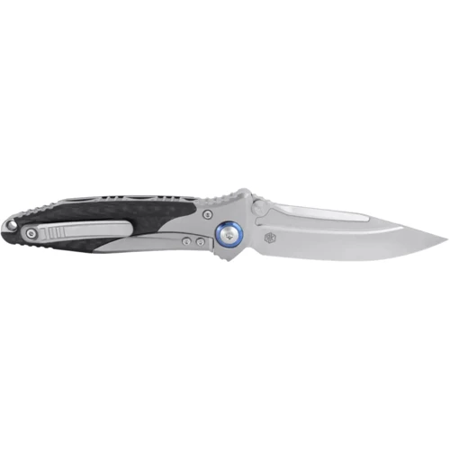 Ніж Microtech Socom Bravo Mini S/E Titanium Bead Blast Standart Blue CF (1409.03.86): Тип ножа Складной