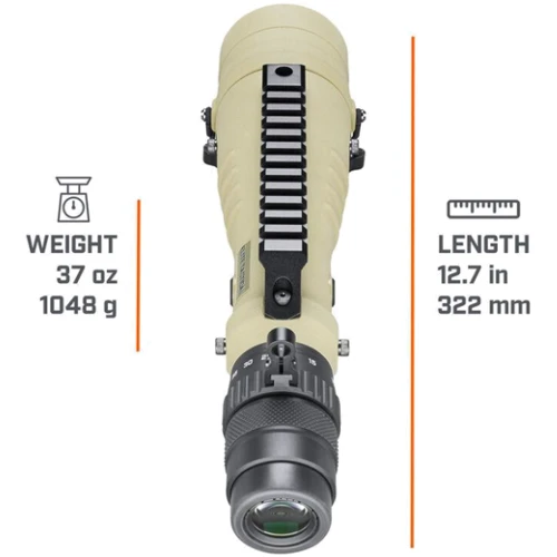 Подзорная труба Bushnell ET884060H 8-40x60mm Elite Tactical, LMSS2, H322, Rail fde (1013.00.81) фото 3