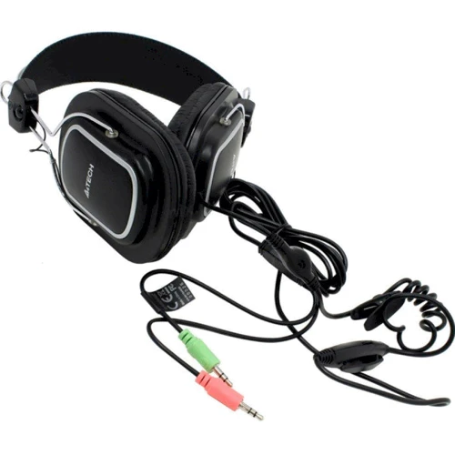 Наушники A4Tech HS-200: Тип крепления оголовные