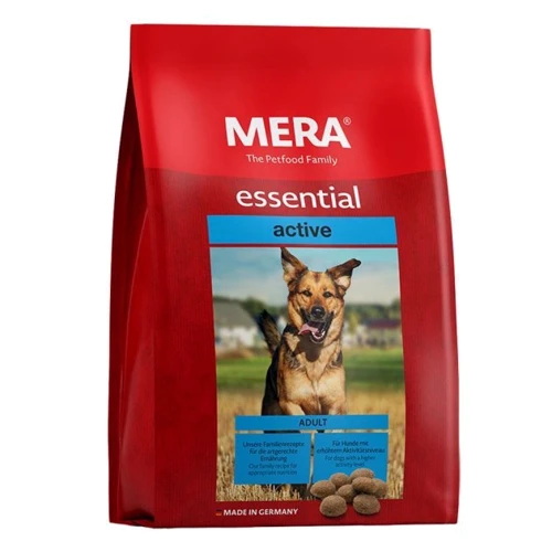 Сухой корм для cобак Mera essential Active с высокими энергетическими потребностями со вкусом птицы 12.5 кг (61550)