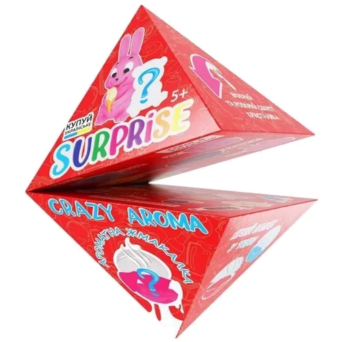 Набор-сюрприз лизун-антистресс Mr.Boo Crazy Aroma SURPRISE (80122)