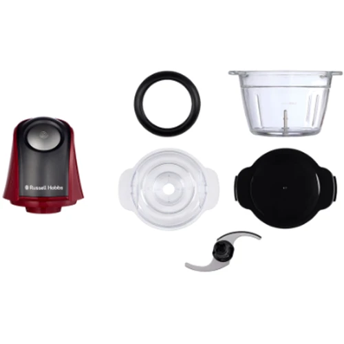 Подрібнювач Russell Hobbs 27130-56 Desire Mini Chopper: Колір красный / прозрачный