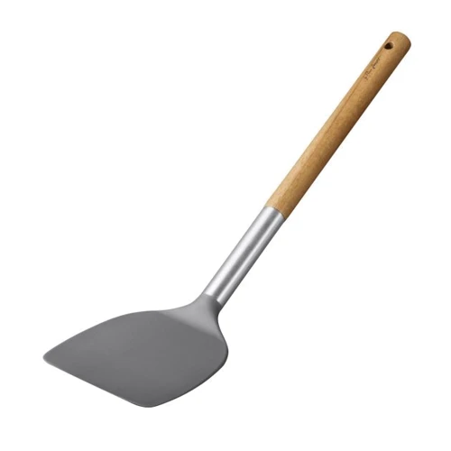 Лопатка Lamart Wood пластикова з дерев'яною ручкою (LT3981): Тип лопатка кухонна