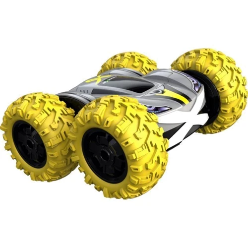 Машинка на радіокеруванні Silverlit 360 CROSS II 1:18 жовта (20257-3): Максимальна швидкість, км/год 12