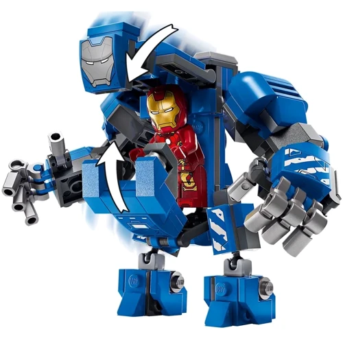 Конструктор LEGO Super Heroes Лаборатория Железного Человека: зал доспехов (76315) фото 9