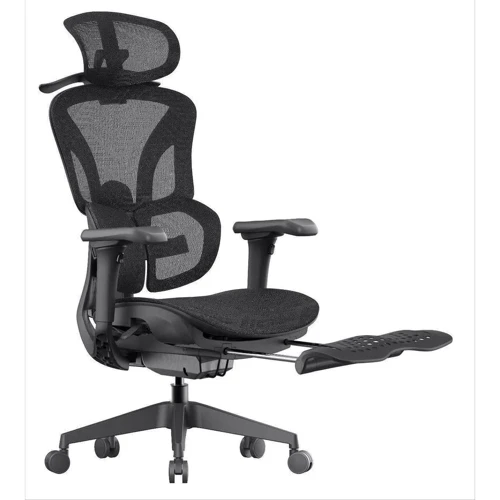 Эргономичное офисное кресло OfficePro Elite Black (OC950B)