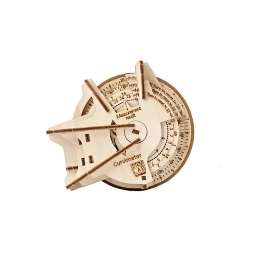 Механический 3D пазл UGEARS Модель Курвиметр STEM (70138)