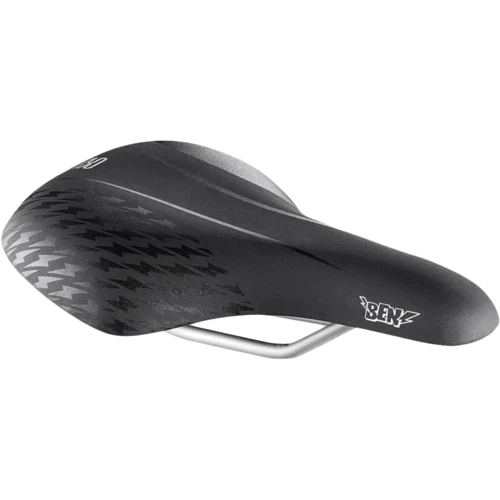 Сідло Selle Royal Junior BEN для 16-24 Foam Matrix оббивка Soft Touch 230х151мм 313г чоловіче чорне 1703HRNA03807 (SAD-43-48)