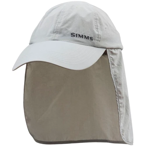 Кепка Simms Superlight Sunshield Cap Sterling белая (12986-041-00)