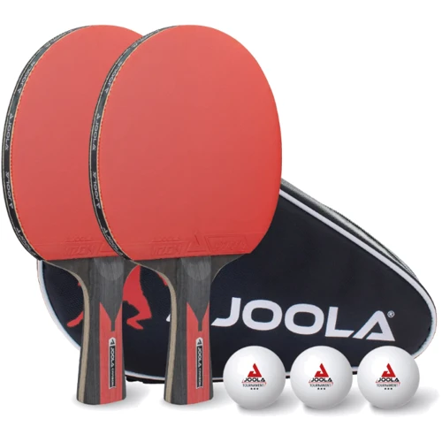 Набір для настільного тенісу Набір для настільного тенісу Joola Duo Carbon 2 Bats 3 Balls (54822)