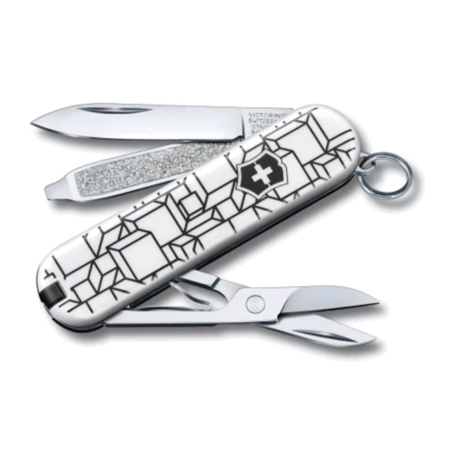 Мультитул Victorinox Classic LE Cubic Illusion 58мм/7функций/цветной (0.6223.L2105): Тип мини-мультитул