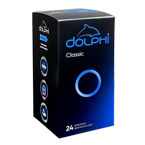 Презервативы DOLPHI Classic, 24 шт: Тип Классические
