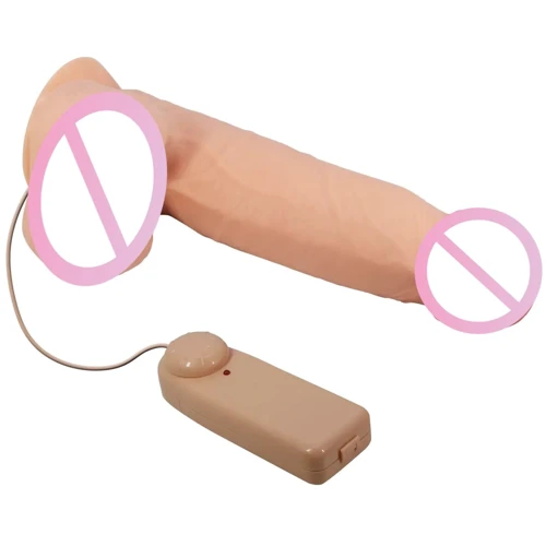 Вибратор с эффектом скользящей кожи LYBAILE Sliding Skin 8,5'' Flesh (BW-008105ZRG)
