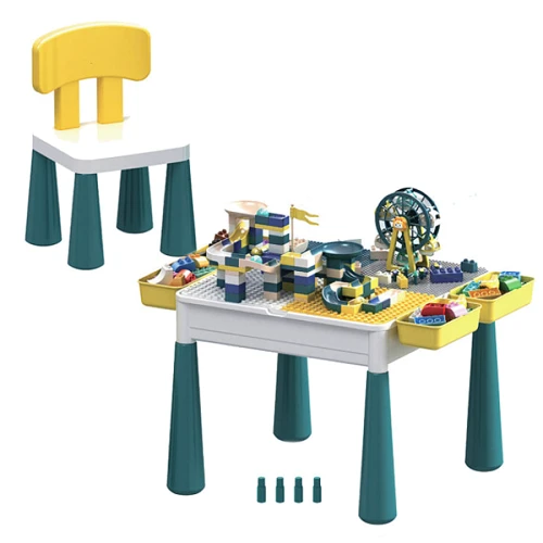 Игровой столик с конструктором и стулом Le Hai (6303): Тип набор