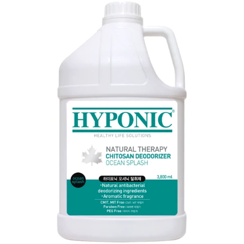 Дезодорант хитозановый Hyponic Chitosan Deodorizer Ocean Splash scent Океанский всплеск 3.8 л (H3DO1AL3800OCKNN)