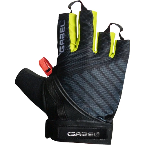 Треккинговая палка Перчатки для скандинавской ходьбы Gabel Ergo Lite Yellow M (8015011400308): Цвет черный