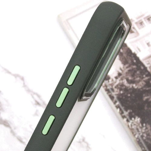 Чехол для телефонов Epik TPU+PC North Guard Dark Green for Xiaomi Redmi 13C / Poco C65: Материал TPU+PC, Пластик, TPU