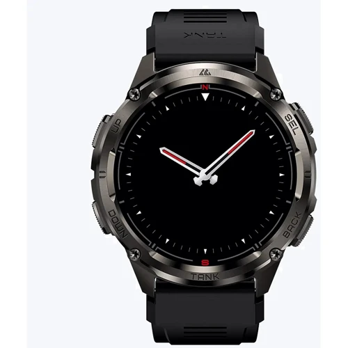 Смарт-годинник Kospet Tank T3 Ultra 2 Black Silicone Basic