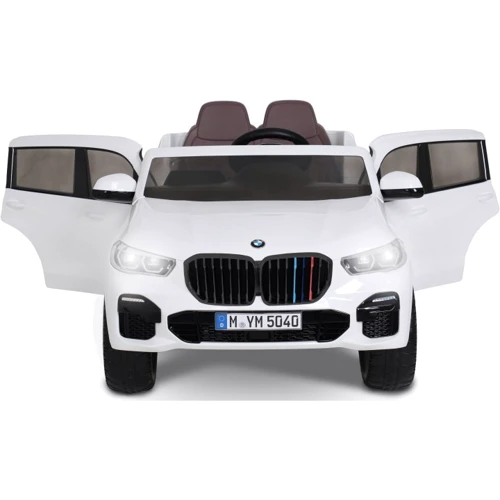 Электромобиль Rollplay двухместный BMW X5M - белый: Вид джип