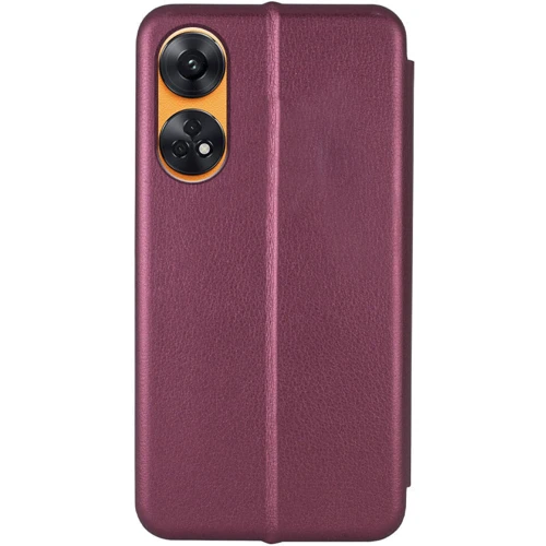 Аксессуар для смартфона Fashion Classy Burgundy for Oppo Reno 8 T 4G: Тип чехол-книжка