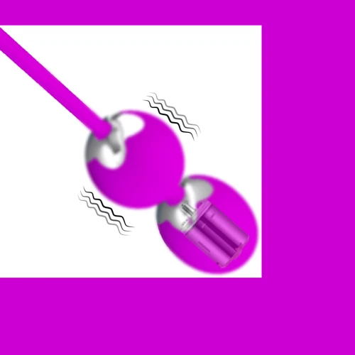 Вагинальные шарики с вибрацией Pretty Love Werner Kegel Ball