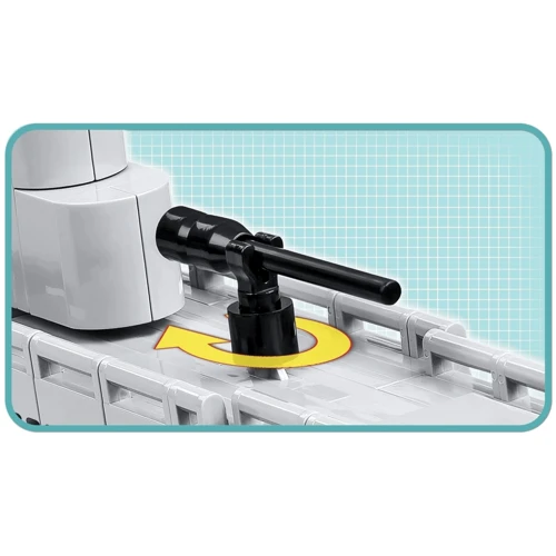 Конструктор COBI Підводний човен Ваху (SS-238), 700 деталей (COBI-4806)