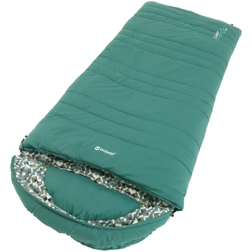 Спальный мешок Outwell Camper Supreme/-9°C Petrol Blue Left (230352): Назначение четырёхсезонный