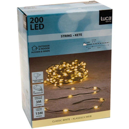 Гирлянда Luca Lighting Струна 15 м 200 LED (8720362026648) фото 3