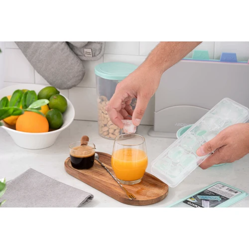 Форма для льда Ardesto Fresh с крышкой голубой тифани (AR1104TP)