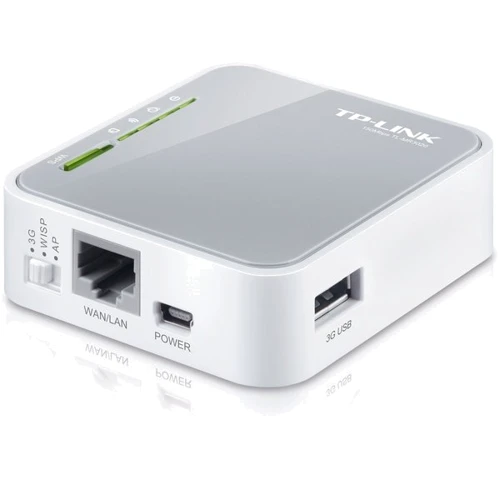 Маршрутизатор Wi-Fi TP-Link TL-MR3020: Максимальная скорость 150 Мбит/с (802.11 b/g/n)