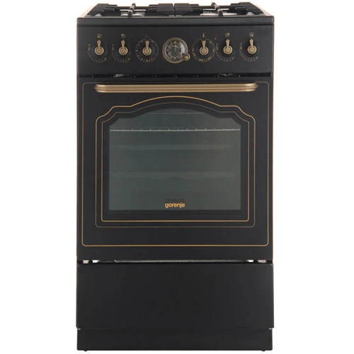 Плита комбинированная Gorenje K52CLB: Размеры 85x50x59,4 см