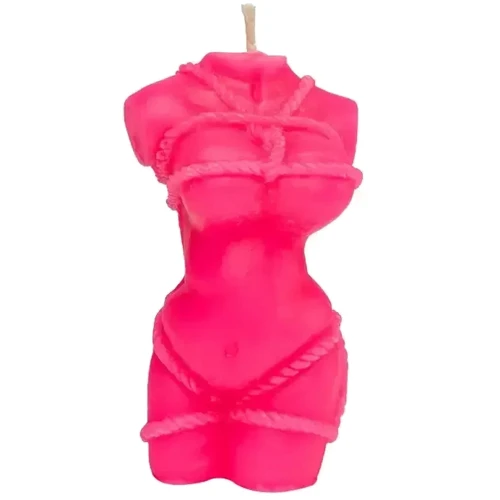 Свеча LOVE FLAME - Shibari I Pink Fluor, CPS09-PINK