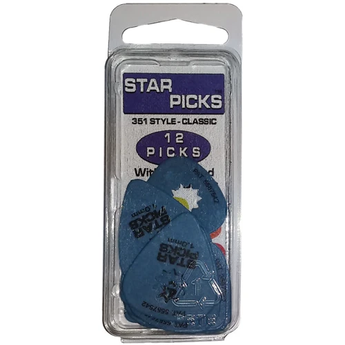 Медиатор Набор медиаторов EVERLY STAR PICK 12-PACK 1.0: Тип Медиатор