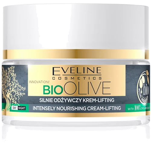 Крем для обличчя Eveline Cosmetics Bio Olive Intensely Nourishing Cream-lifting 50 ml: Стать Для женщин