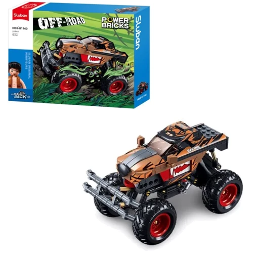 Конструктор Sluban Позашляховик 18 см 269 деталей (M38-B1160): undefined undefined