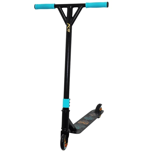 Трюковий самокат SportVida Stunt Poker SV-WO0017 Black/Blue: Тип коліс литые