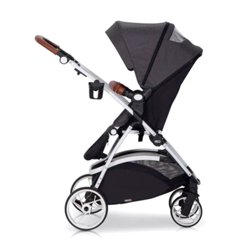Універсальна коляска 2в1 Easy Go Optimo (anthracite): Можливість встановлення люльки є
