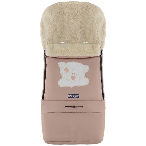 Зимовий конверт Babyroom №20 з подовженням капучино (мордочка ведмедики штопання): Виробник Babyroom