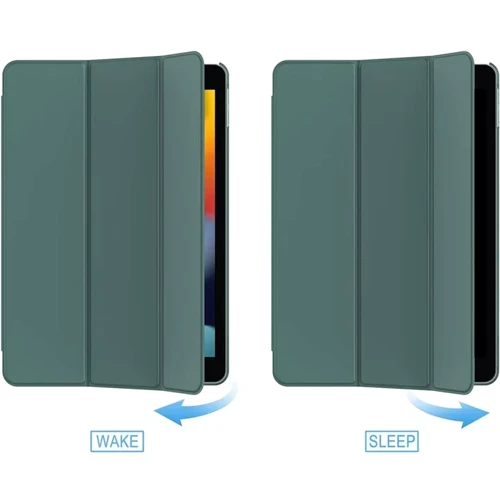 Аксесуар для iPad BeCover Case Book Tri Fold Hard Dark Green для iPad 10.2 2019-2021/iPad Air 2019/Pro 10.5 (709656): Матеріал искусственная кожа