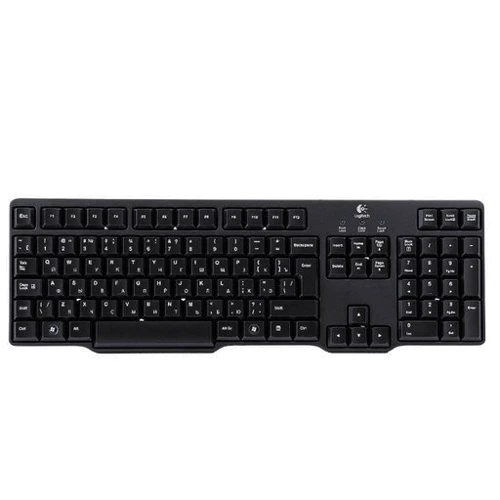 Клавиатура Logitech Classic Keyboard K100 (920-003200): Подключение проводное