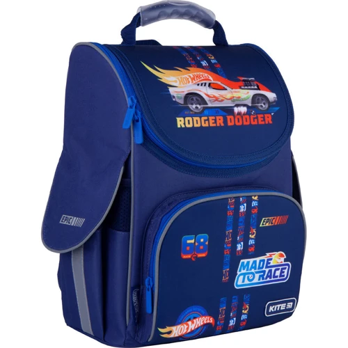 Рюкзак школьный каркасный Kite Education Hot Wheels HW21-501S фото 9