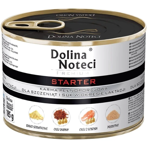 Влажный корм Dolina Noteci Premium Starter для щенков и лактирующих собак 185 г DN 185 (496)
