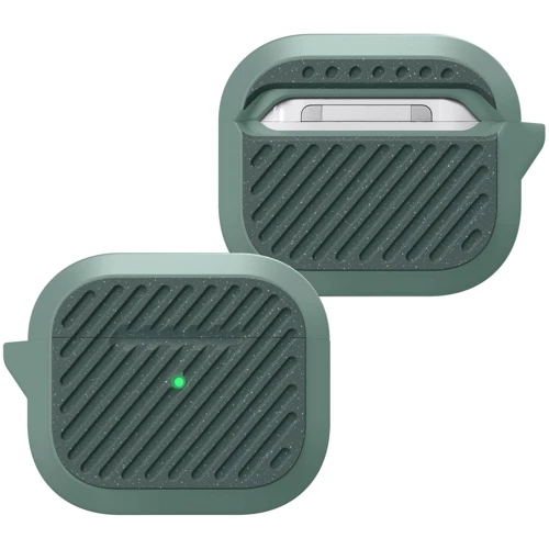 Чохол для навушників LAUT Capsule IMPKT with Belt Sage Green (L_AP4_CA_SG) для Apple AirPods 3 фото 1
