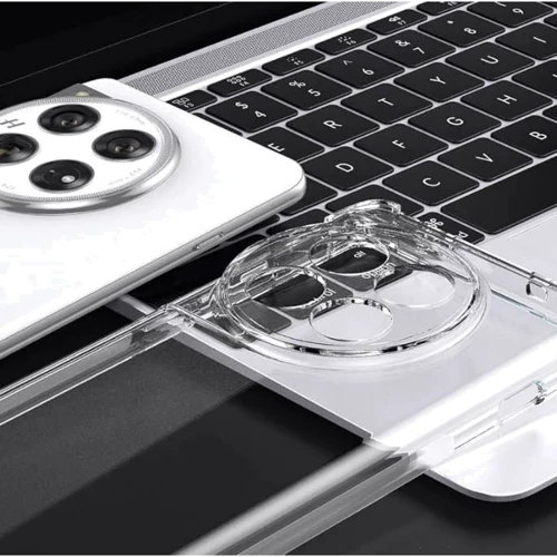 Чехол для телефонов TPU Case GETMAN Ease logo Full Camera Transparent for OnePlus 12