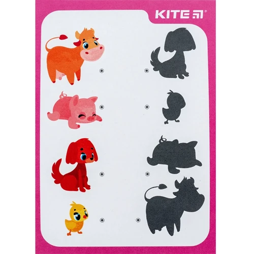 Набор Kite Лепи и развивайся 6 цветов + 5 карточек (K23-326-1)