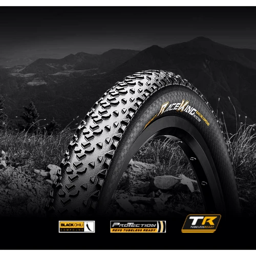 Покрышка бескамерная Continental Race King ProTection 29" | 29 x 2.20 черная, складная, skin (101473): Диаметр 29"