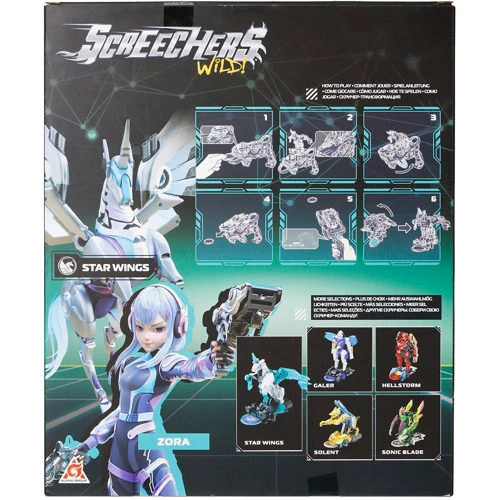 Игровой набор Screechers Wild! S5 L1 Стар Вингс (EU686113) фото 10